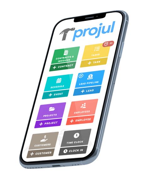 Dec 12, 2023 · Here’s how Projul is a construction employee scheduling software that helps organize and keep track of schedules: 1. Effortless Time Tracking for Job Costing and Time tracking is essential in the construction industry. Projul makes it easy to track the time spent on different tasks and projects as well as where employees are using geo-fencing. 
